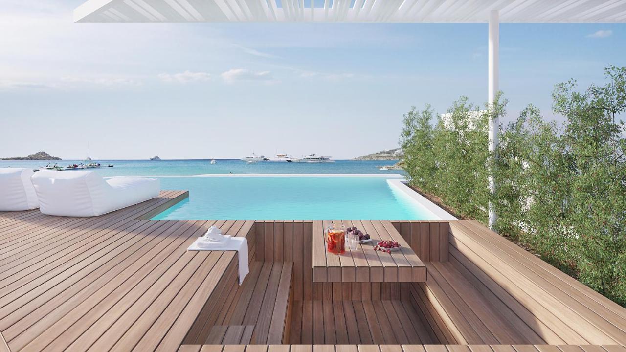 Mykonos Dove Beachfront Hotel Platis Gialos Exterior foto