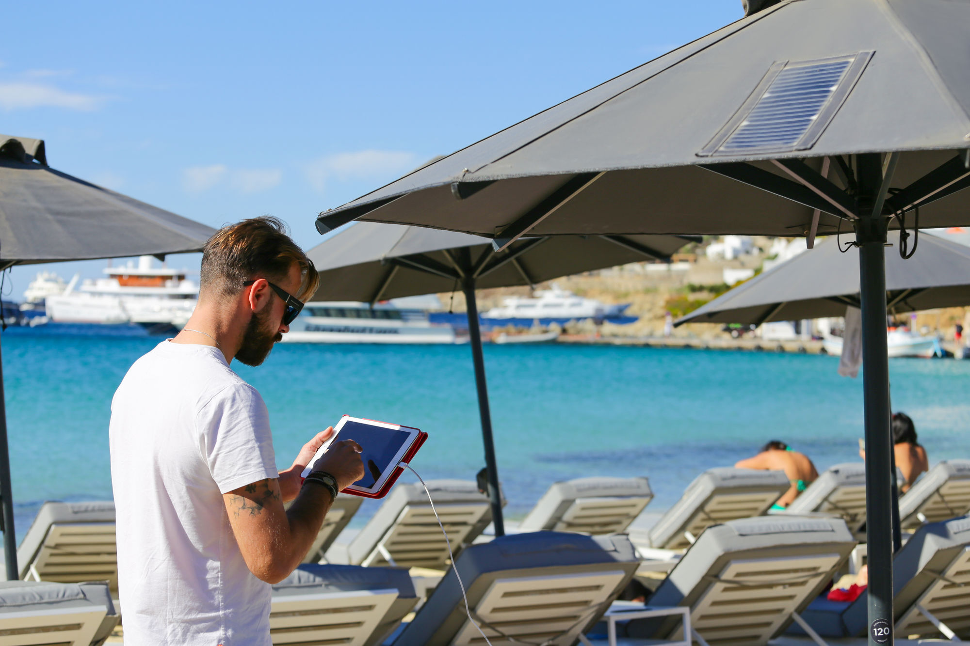 Mykonos Dove Beachfront Hotel Platis Gialos Exterior foto